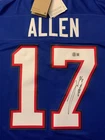 NFL Buffalo Bills Mafia Blue Nike Jersey Signed By Josh Allen Signature Auto BAS