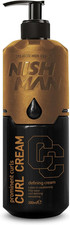 NISHMAN Curl Cream 200Ml for Men ? Defining Hair Cream for Curly & Wavy Hair - L