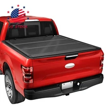 Low Profile Hard Tri Fold Tonneau Cover For 2015-2024 Ford F150 5.5FT