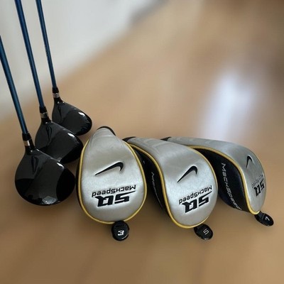 NIKE GOLF SQ MachSpeed 3pcs Fairway Wood Set Flex-R Tour AD MD-5R1