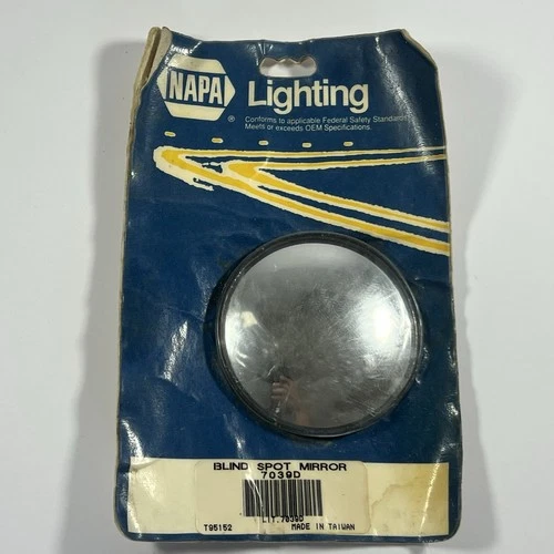 New Vintage 90s Napa Lighting Blind Spot Mirror 7039D