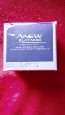 AVON ANEW PLATINUM FIRM & SCULPT CREAM - 1.7 OZ - FACTORY SEALED - NOS