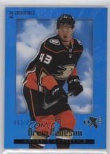 2023-24 Skybox E-X 2000 Rookies Blue Credentials 63/299 Drew Helleson #146 04x2