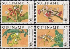 Surinam #743-746 MNH VF