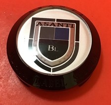 One Used Asanti Black Label Wheel Center Cap Black Ct-36nb 15655