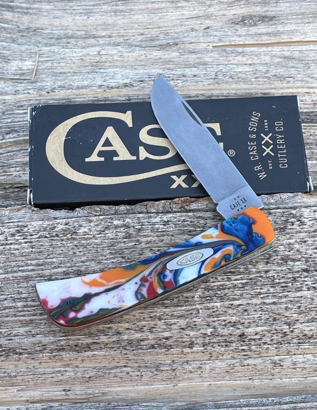CASE XX ** 2025 MANDARIN DUCK CORELON SOD BUSTER JR KNIFE KNIVES