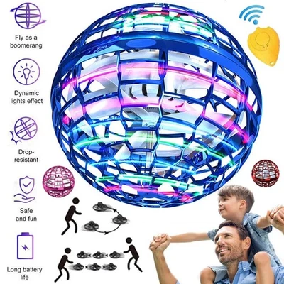 ATS Mini Drone Pro Palla Volante Magic Orb UFO Boomerang Palla Galleggiante Ragazzo Ragazza Giocattolo