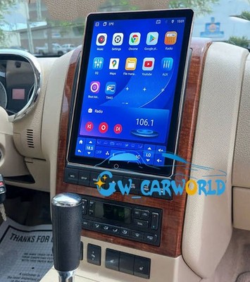 FOR FORD EXPLORER 2002-2010 10.1'' DOUBLE DIN ROTATED CAR STEREO CARPLAY ANDROID