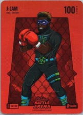 2026 Bo Jackson Battle Arena J-Cam Junior Caninero Red Battlefoil Brawl RBF-100