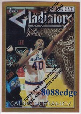 1996-97 TOPPS FINEST BRONZE REFRACTOR: CALBERT CHEANEY #4 NATIONAL PLAYER OF '93