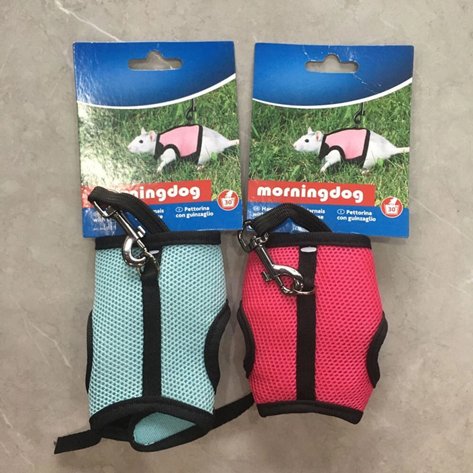 Haustier Kaninchen Katze Meerschweinchen Kleintier Kleidung Netz Bleiweste S- æ - Bild 3 von 4