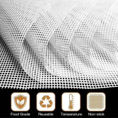 (6 Pack) Silicone Dehydrator Sheets, Dostk Premium Non Stick Dehydrator Mats - Picture 6 of 6