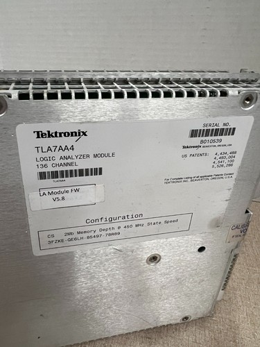 Tektronix TL7AA4 Logic Analyzer Module - 136 Channel FW v5.8 - Picture 4 of 4