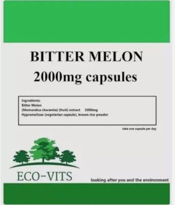 Bittermelone 2000mg Kapseln - natürlicher Blutzucker & Stoffwechselunterstützung