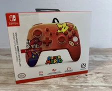 Official Nintendo Switch Enhanced Wired Controller [ Mario Vintage ] NEW