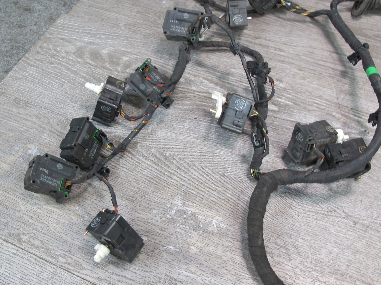 2006-2012 BENTLEY FLYING SPUR A/C HEATER WIRING WIRE HARNESS W/ FLAP ACTUATOR
