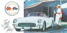 1954 54 Corvette Sales Brochure