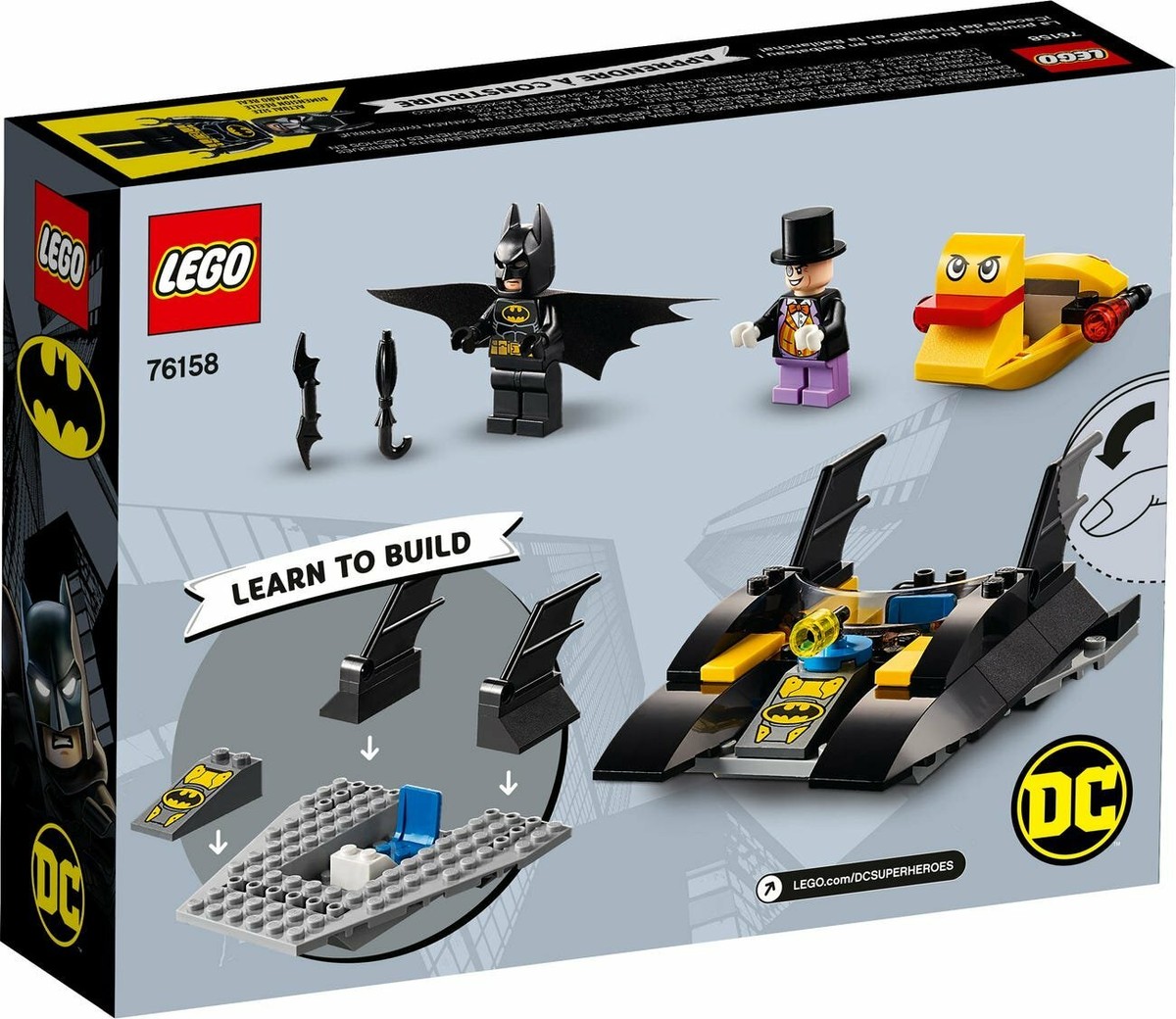 LEGO DC Comics Super Heroes Series Batman 76158 Batboat The