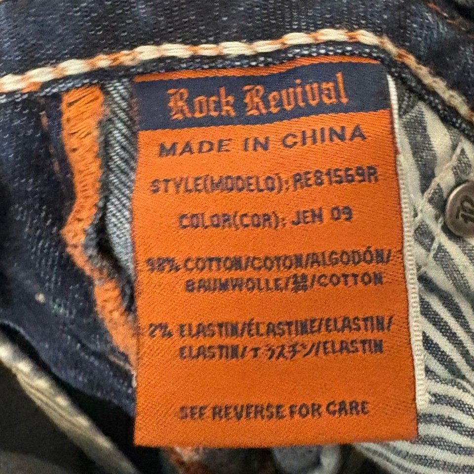 Rock Revival Jen Cutoff Jeans Size 27 EBay rock-revival-jen-cutoff-jeans-size-27-ebay