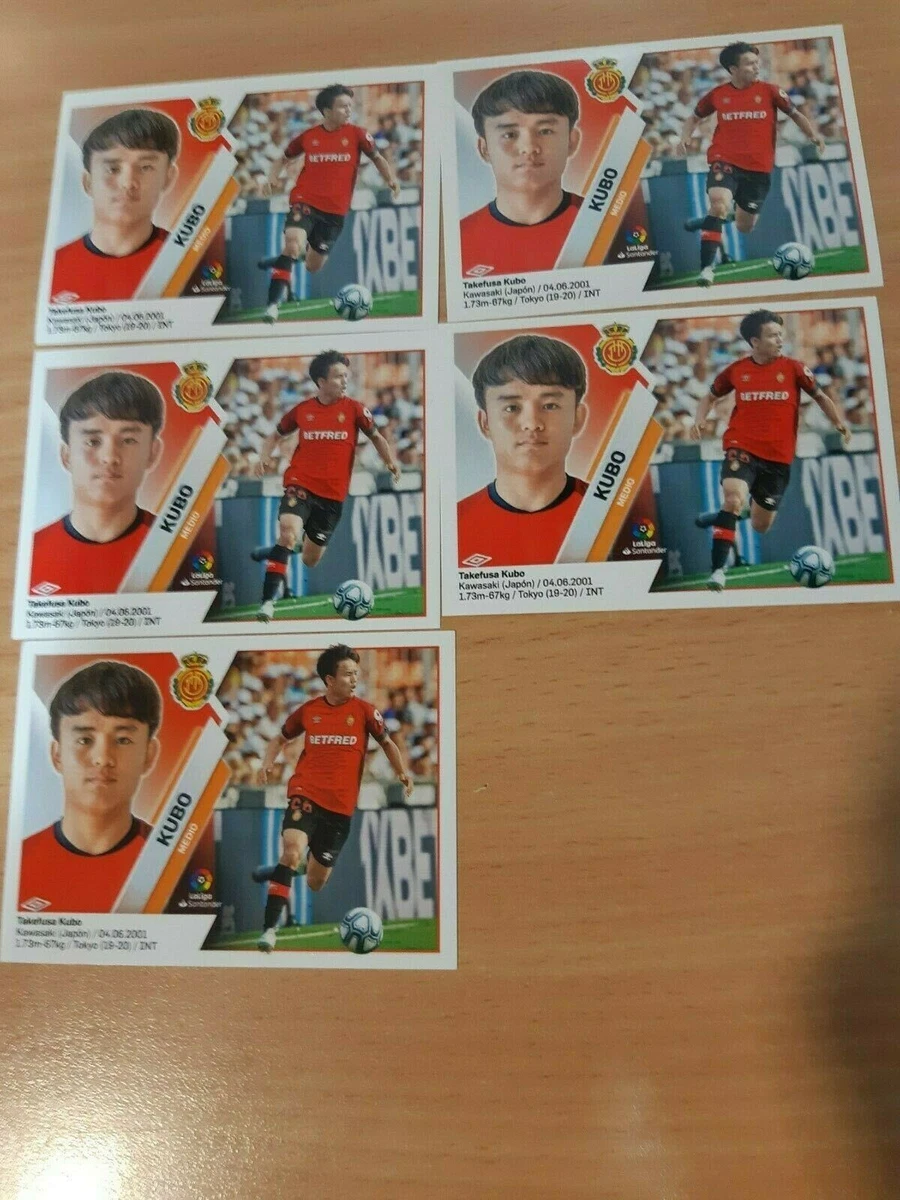 2019-20 Panini Colecciones Este Liga Stickers - Takefusa Kubo #63
