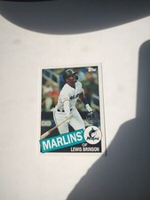 Lewis Brinson 2020 Topps Update 1985 35th Anniversary 85TB-50 Marlins (PWE)
