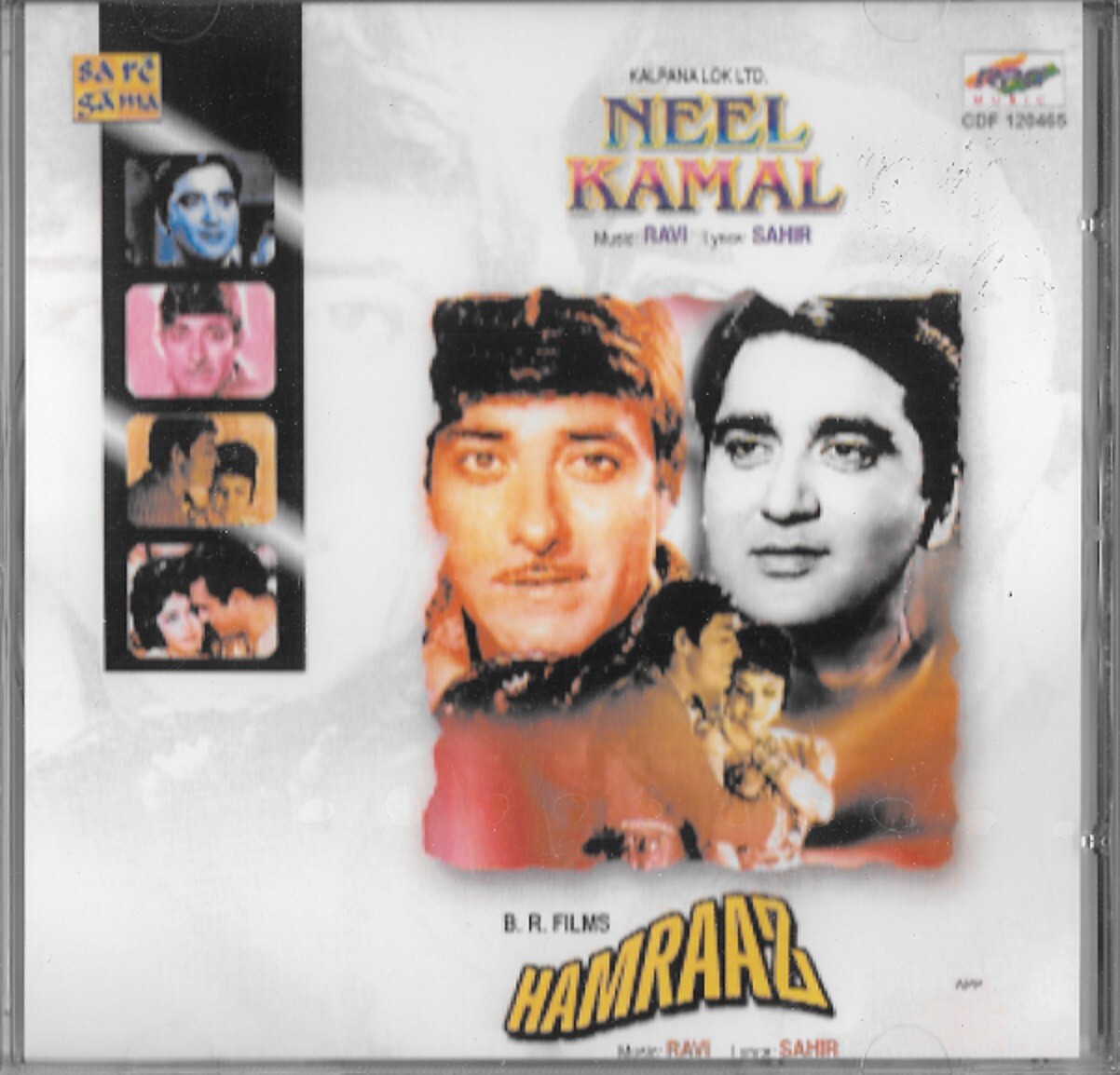 Neel Kamal / Hamraaz - 2 IN 1 Bollywood SARE GAMA CD - MUSIC BY RAVI