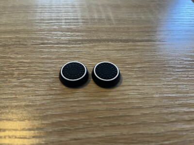 XBOX PS4 PS5 Controller Thumb Grips Thumb sticks Cover Set Of 2 - Black White