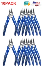 5/10PCS Electrical Wire Cable Cutter Cutting Plier Side Snips Flush Pliers