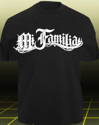 T-Shirt MI FALILIA LA FAMILIA - LA VIDA LOCA AUTO MI Decal shirt FAMIGLIA xxxxxx - Bild 1 von 2