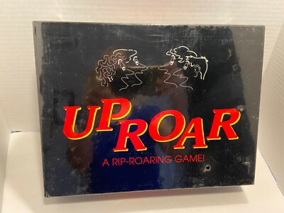 Vintage Board Game UpRoar Family Board Game Wisecrack Games 1992 Sealed