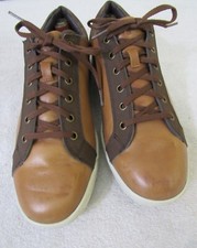 Footjoy Men's Contour Casual Golf Shoe Size 10.5 M Low Sneaker Spikeless Brown