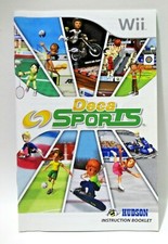 Manual Only Deca Sports Nintendo Wii Original - Instruction Booklet - Authentic