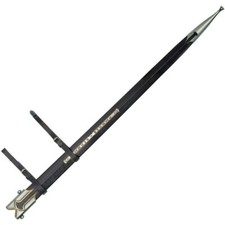 United Cutlery Replica LOTR Anduril Fodero Pelle Avvolgente e Cinturini Metallo Massiccio