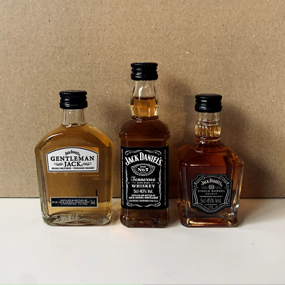 Jack Daniels 3 x 5cl Geschenkset Gentleman Jack -No.7 -Single Barrel Whiskey USA