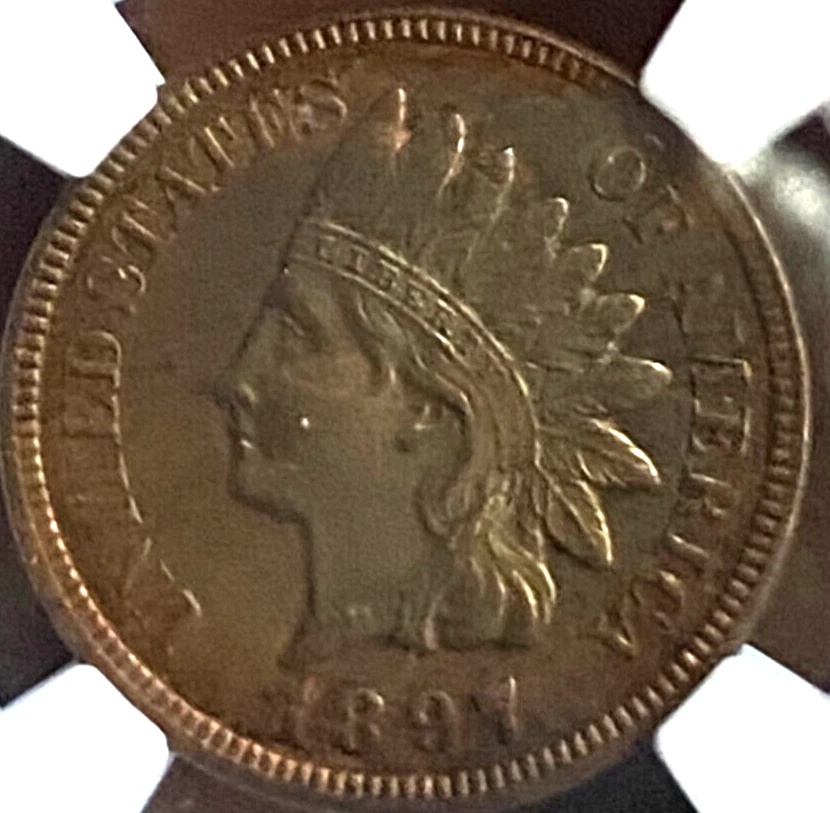 1897   INDIAN HEAD CENT   NGC PF62BN    PROOF - Image 3 of 4