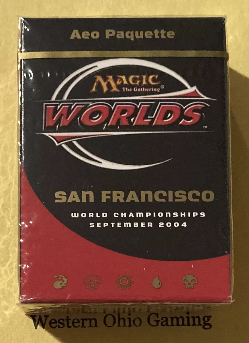 Magic The Gathering 2004 World Championships Aeo Paquette Deck NEW MTG