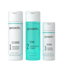 Proactiv 3 Step Acne Treatment - Benzoyl Peroxide Face Wash, Repairing Acne Spot