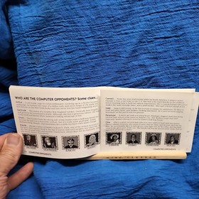 NES Nintendo Monopoly manual only no game with card chart. Complete