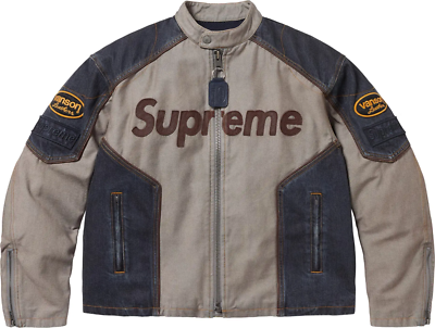 Supreme x Vanson Leathers Cordura Cotton Jacket 3colors SS25 | eBay