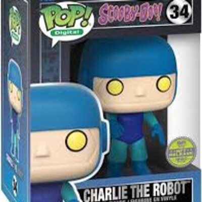 Charlie the Robot #34 - Scooby Doo Digital Physical Pop LE 1,550 pcs Funko Pop!