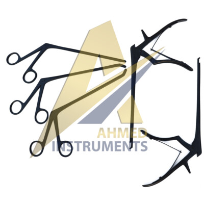 Ferris-Smith Kerrison Punches and rongeur Forceps Set of 5 Surgical Instruments