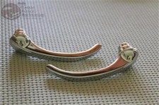 41-48 Chevy Fleetline Stylemaster Inside Interior Chrome Door Handles Set Pair