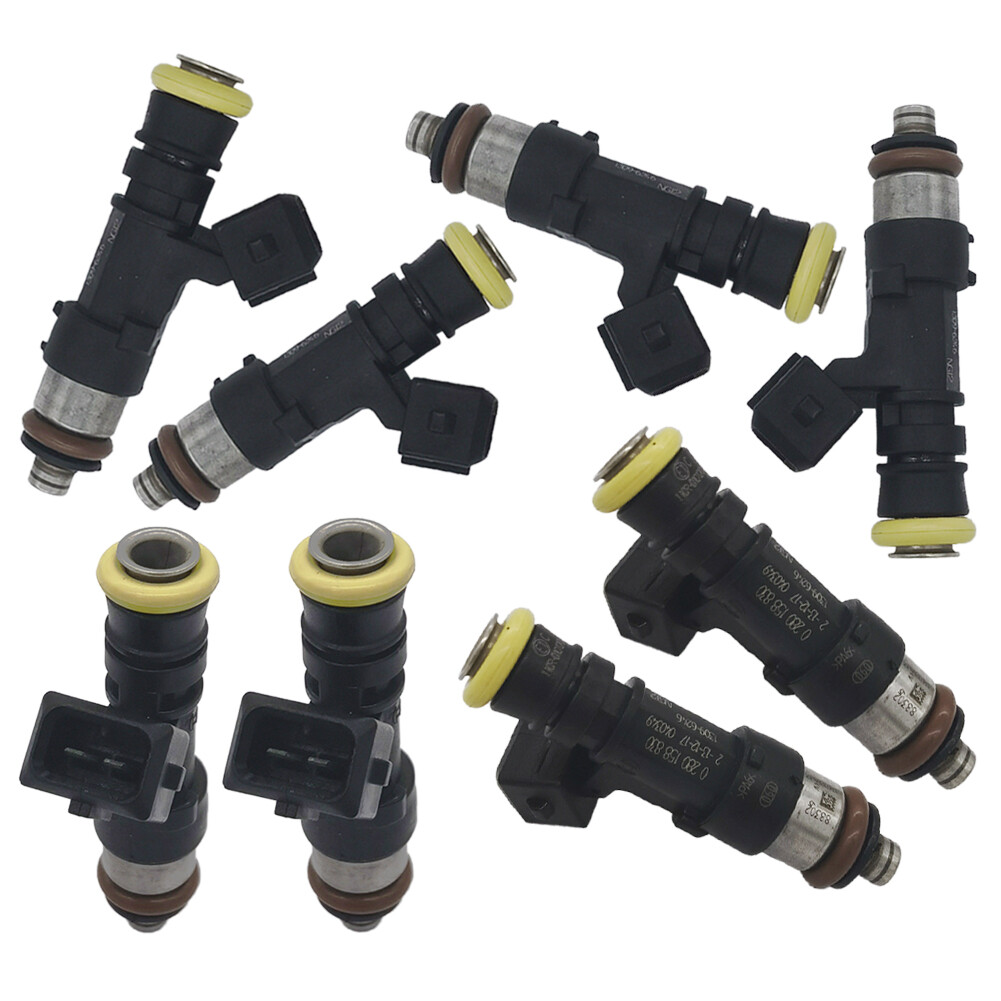 8X Fuel Injectors 210LB 2200cc EV1 Connector 0280158830 for 