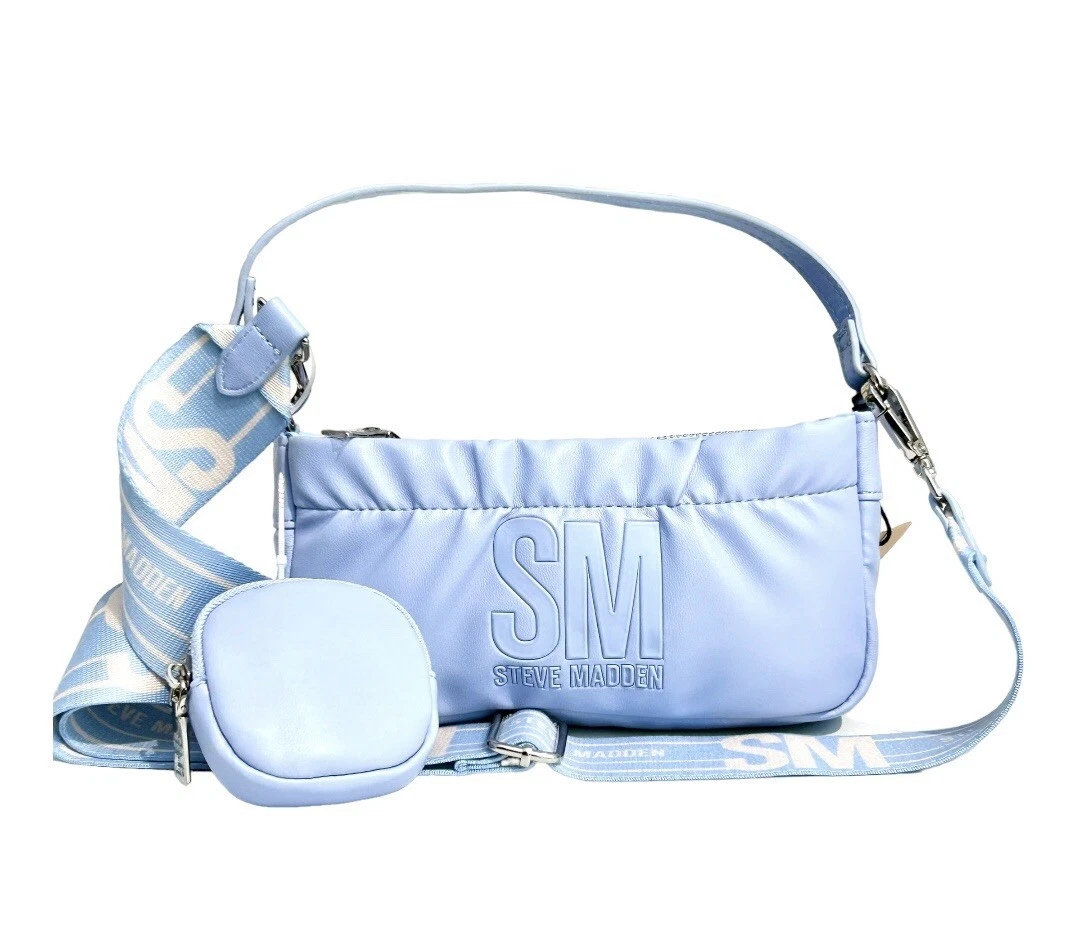 Steve Madden BCARMELA Blue Shoulder/Crossbody Bag New!!!