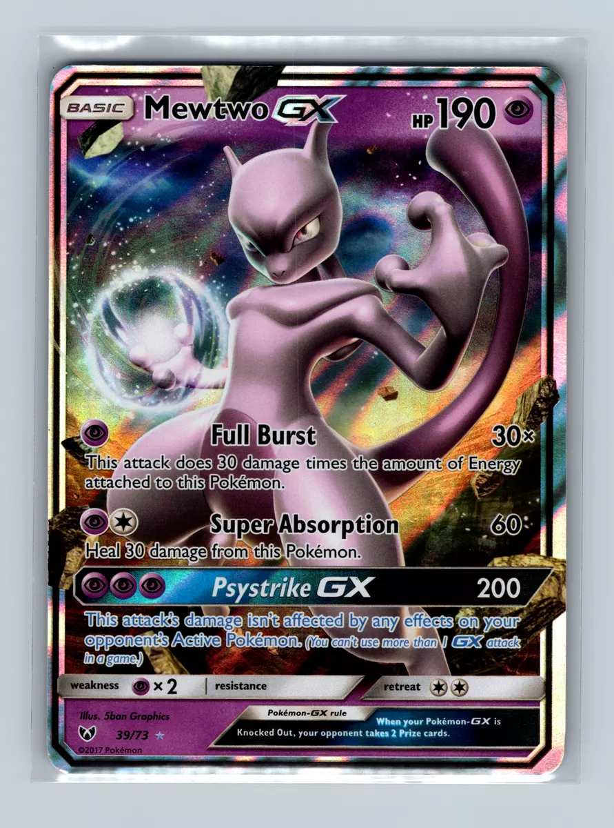  Mewtwo GX - 39/73 - Ultra Rare : Toys & Games