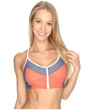 Speedo Zip Front Midi Swim Top Size Small 2431