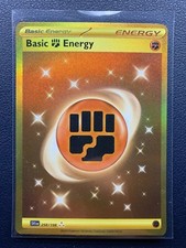 Basic Fighting Energy #258 Prices | Pokemon Scarlet & Violet