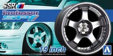 19 Zoll SSR Professor SP1 Felgen & Reifen 1:24 Model Kit Bausatz Aoshima 052532