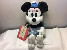 HALLMARK MINNIE MOUSE PLUSH DISNEY New w/tag "My Heart Found You" Blue Dress
