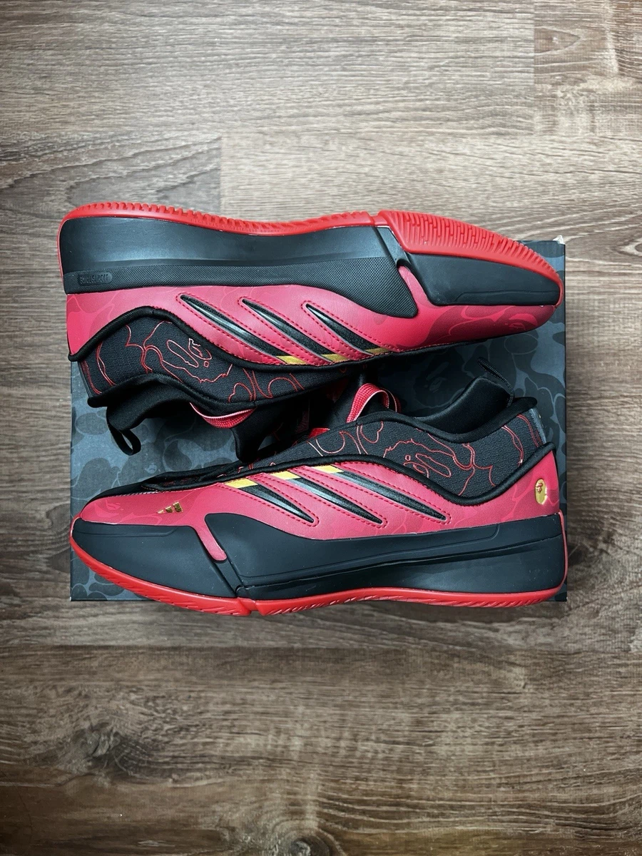 adidas BAPE x Dame 9 Black Scarlet - огромный выбор по лучшим